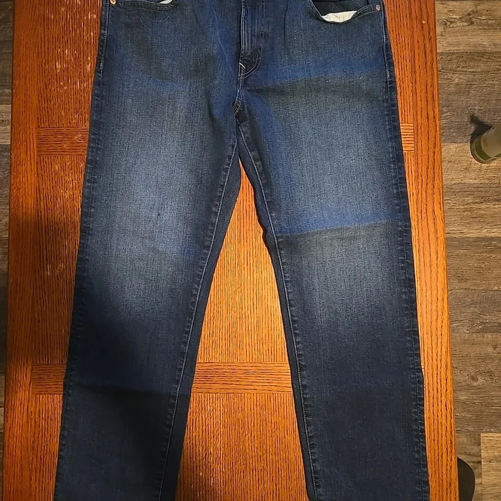 American Eagle Outfitters Dark Blue Straight Jeans - Picture 1 of 3